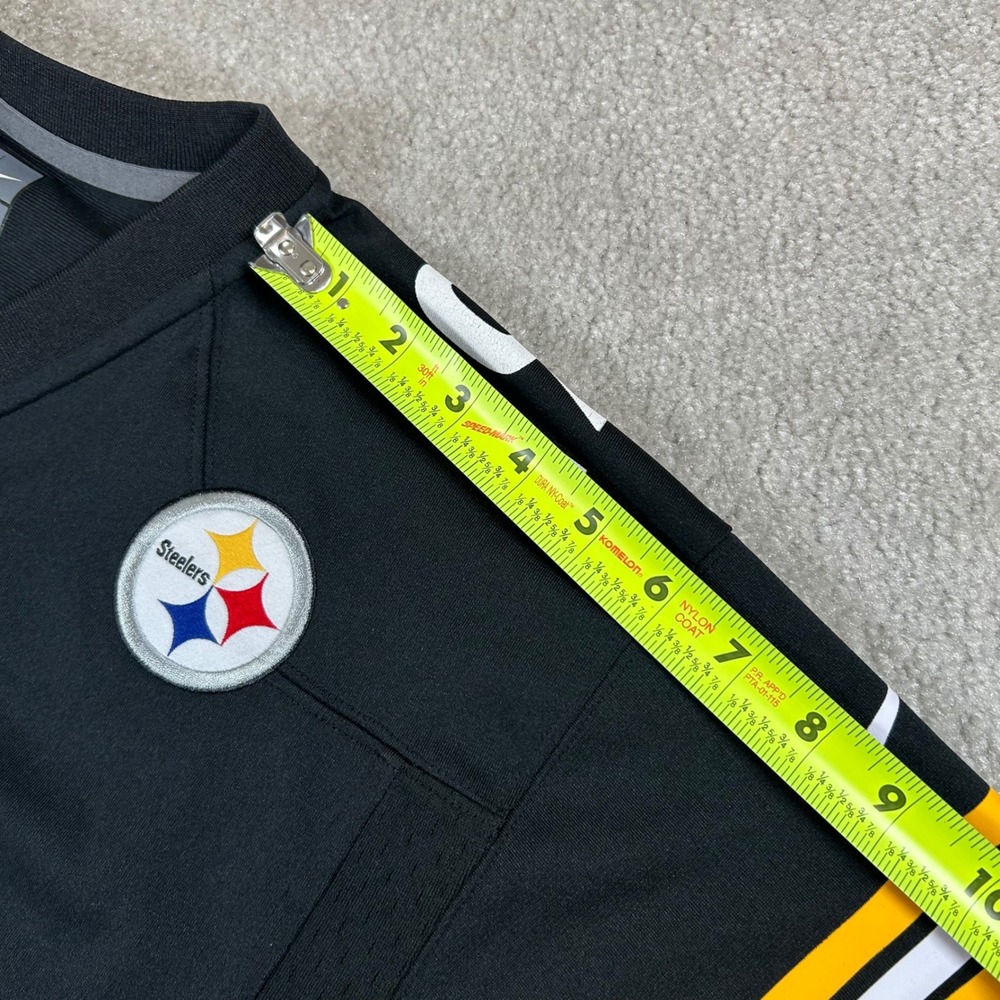 Nike Pittsburgh Steelers Jersey Youth XL Black JuJu Smith-Schuster 19 NFL - Picture 11 of 13